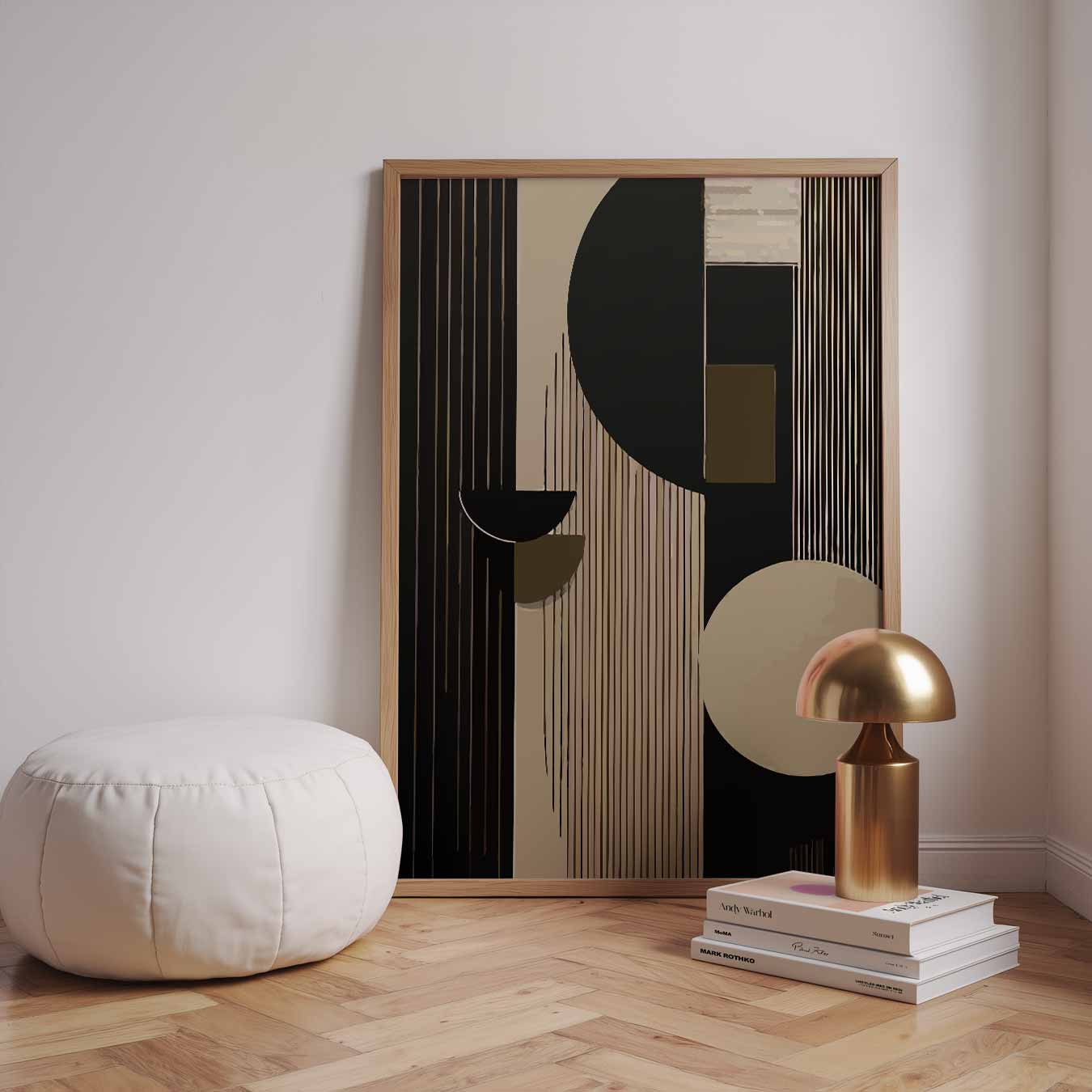 Moderne Geometrische Kunstposter-WallArtistic