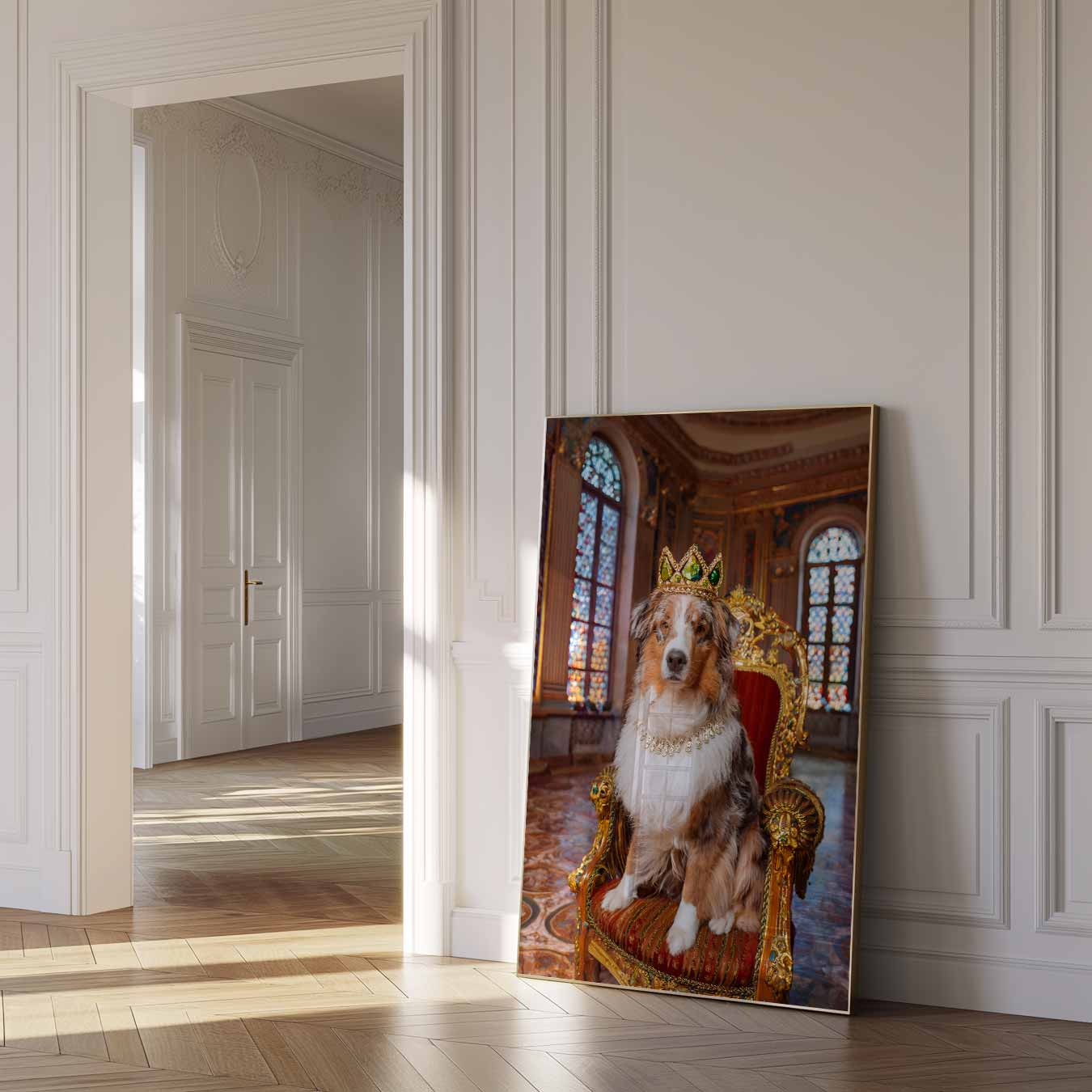 Koninklijke Hondenpracht Poster-WallArtistic