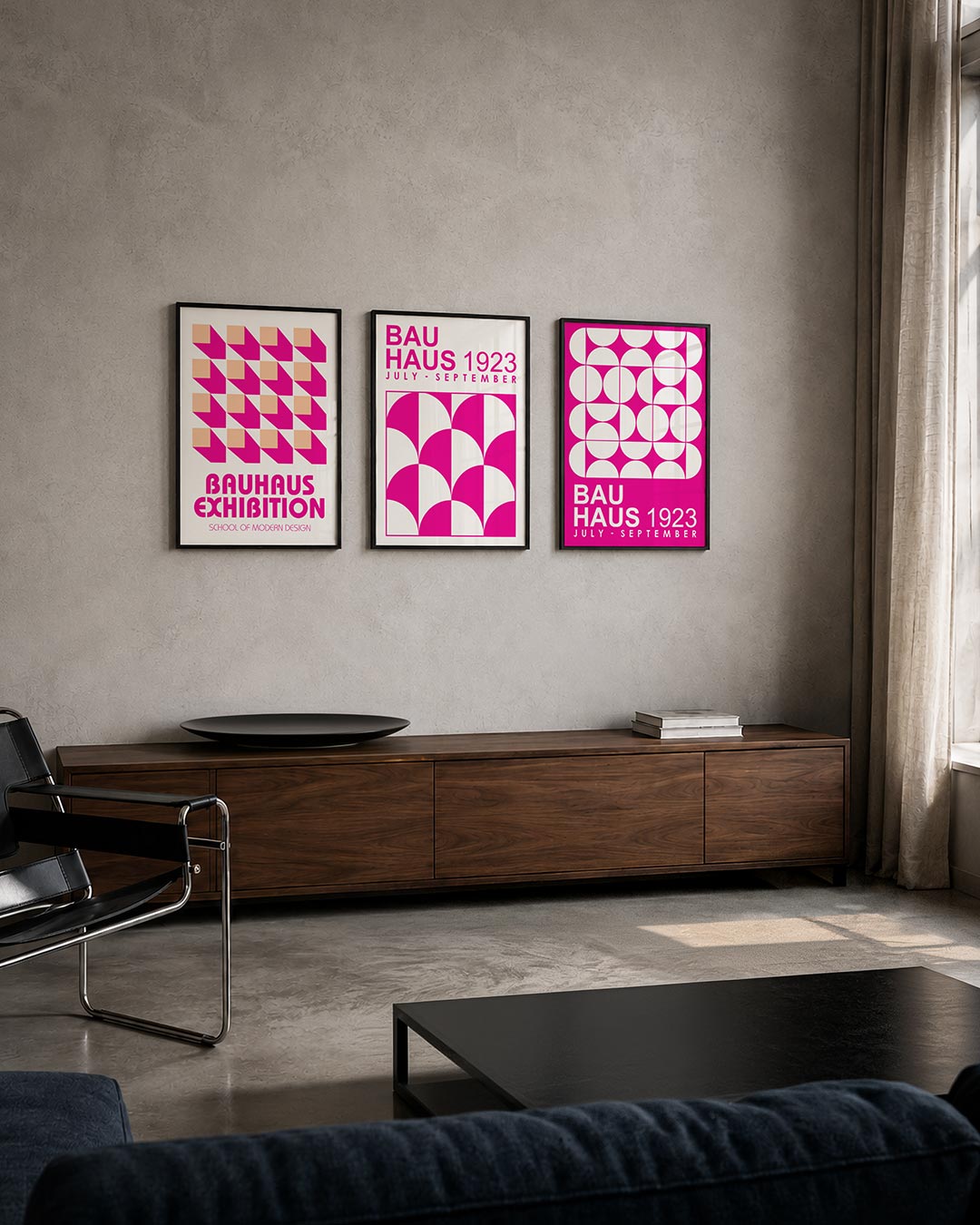Vorm en schaduw Posterset