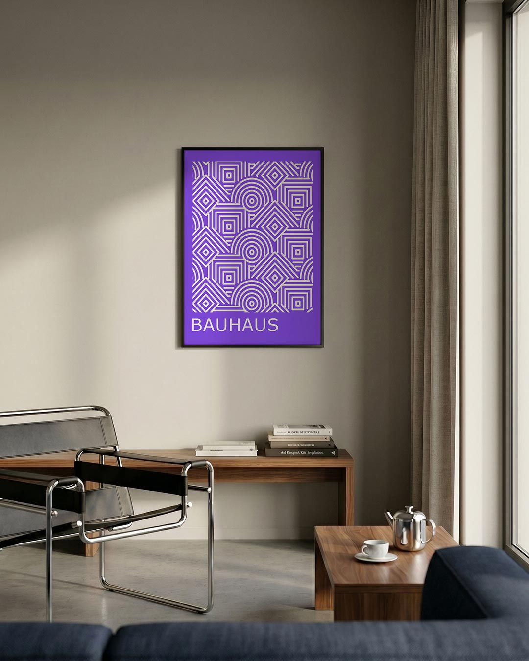 Lijnen en patronen Poster