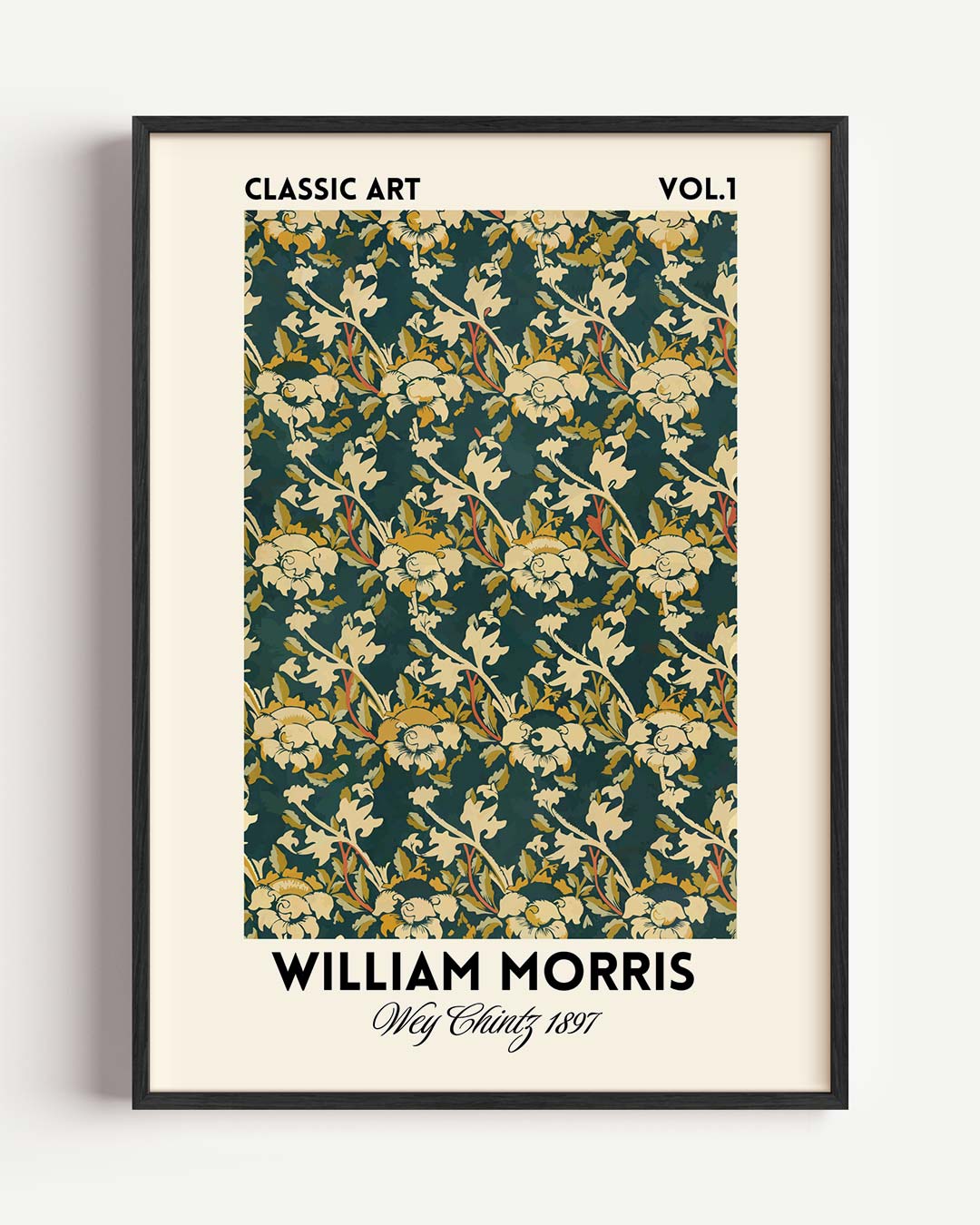 Klassieke Bloemenpracht Poster-WallArtistic