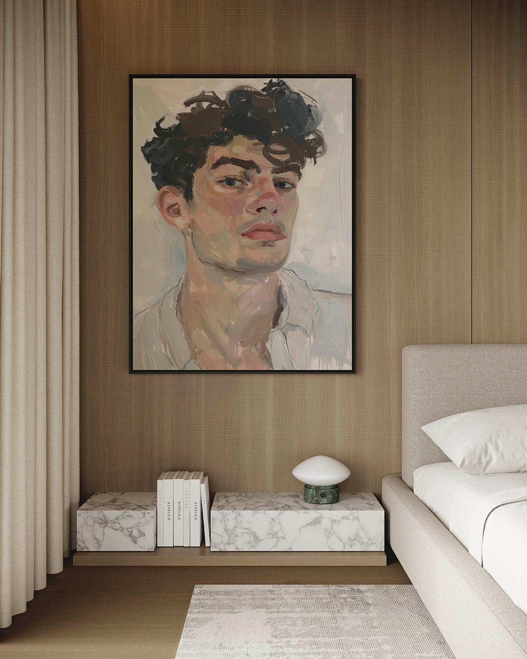 Portretstudie Kunstwerk