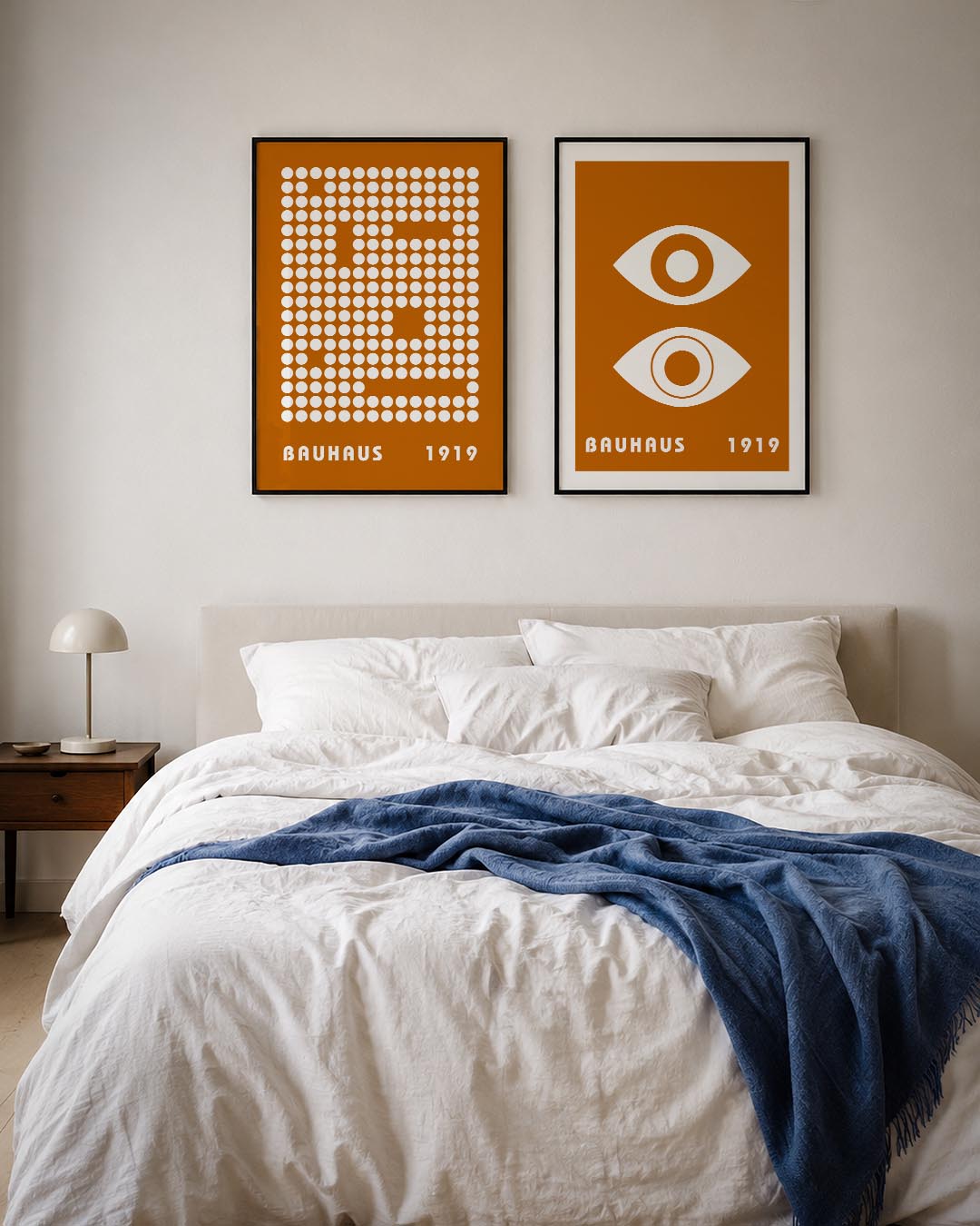 Cirkelpatroon en kleur Posterset