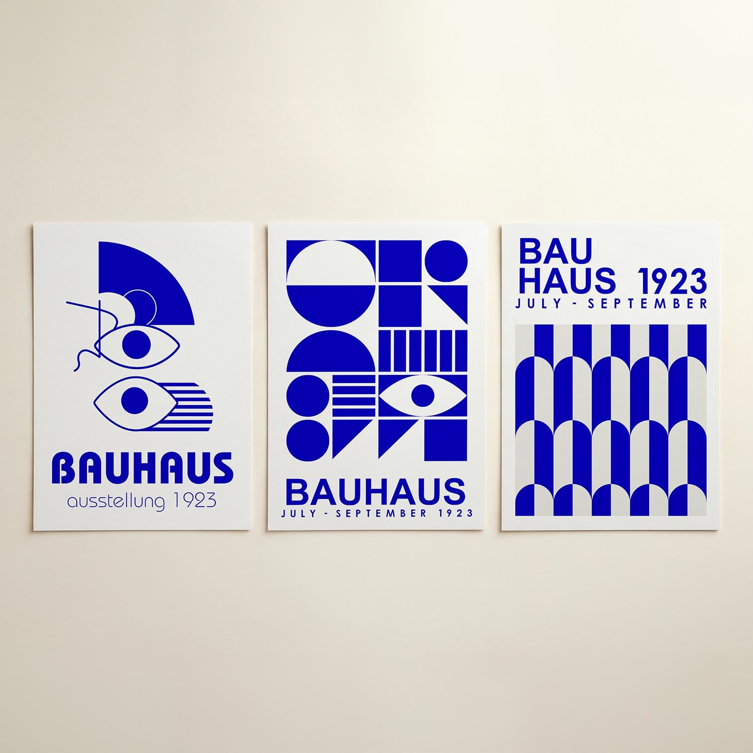 Vorm en lijnenspel Posterset