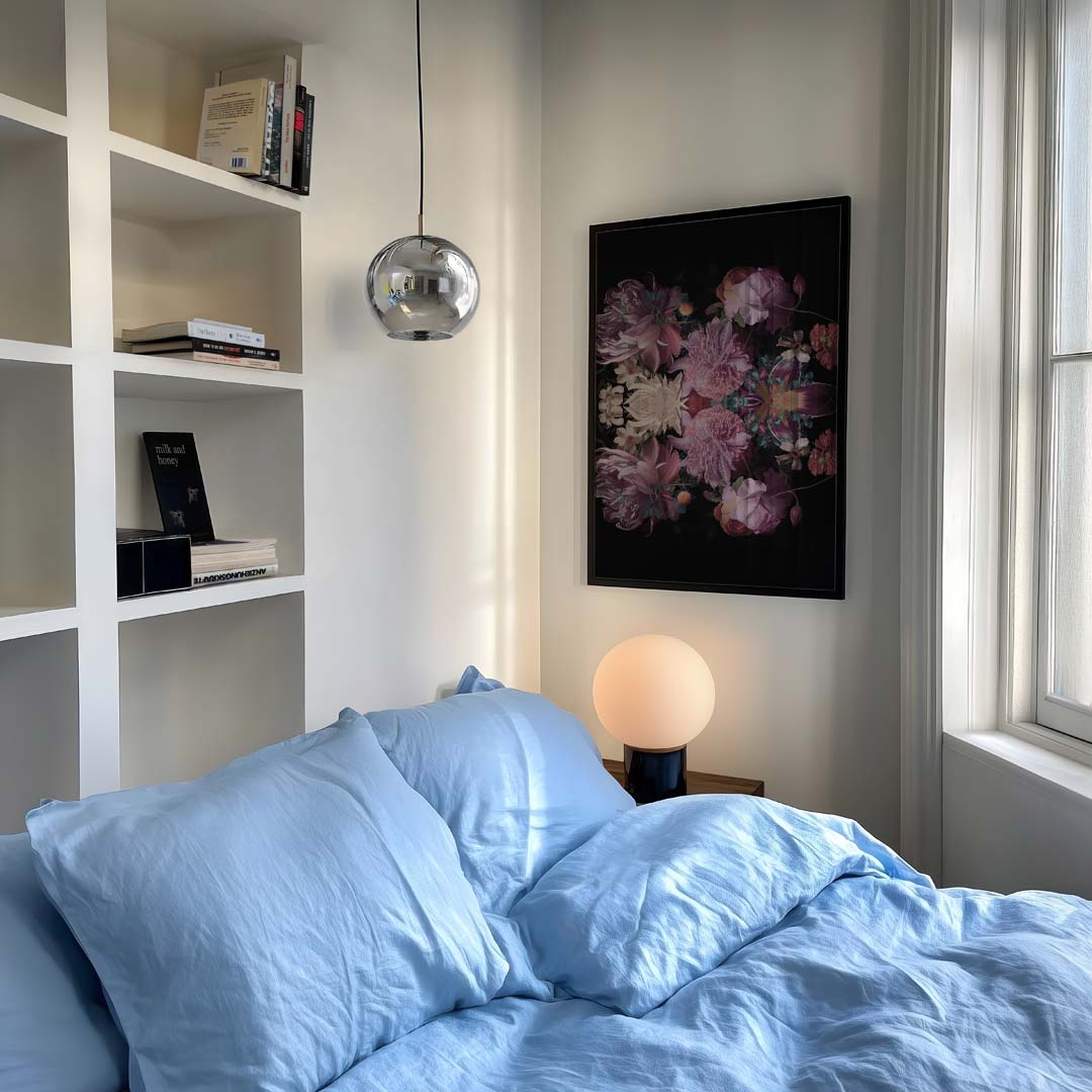 Vleugje Elegantie Bloemenposter-WallArtistic