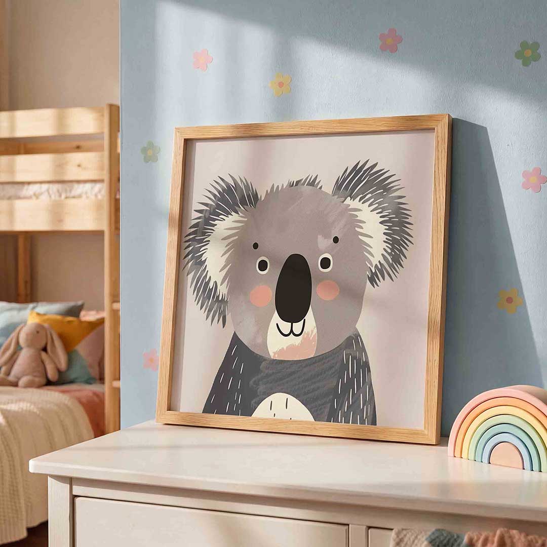 Koala illustratie Poster