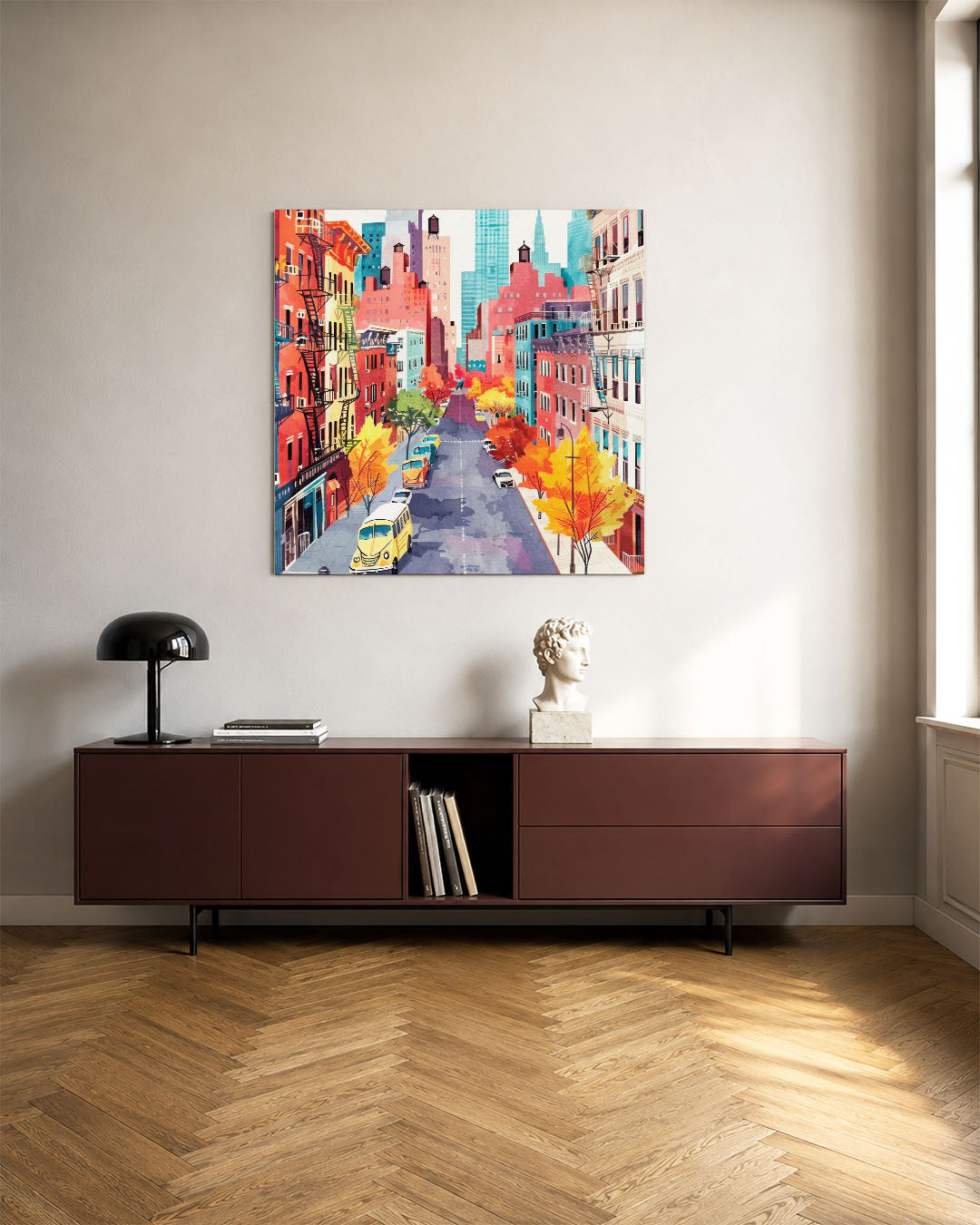 Stedelijk straatbeeld Kunstwerk