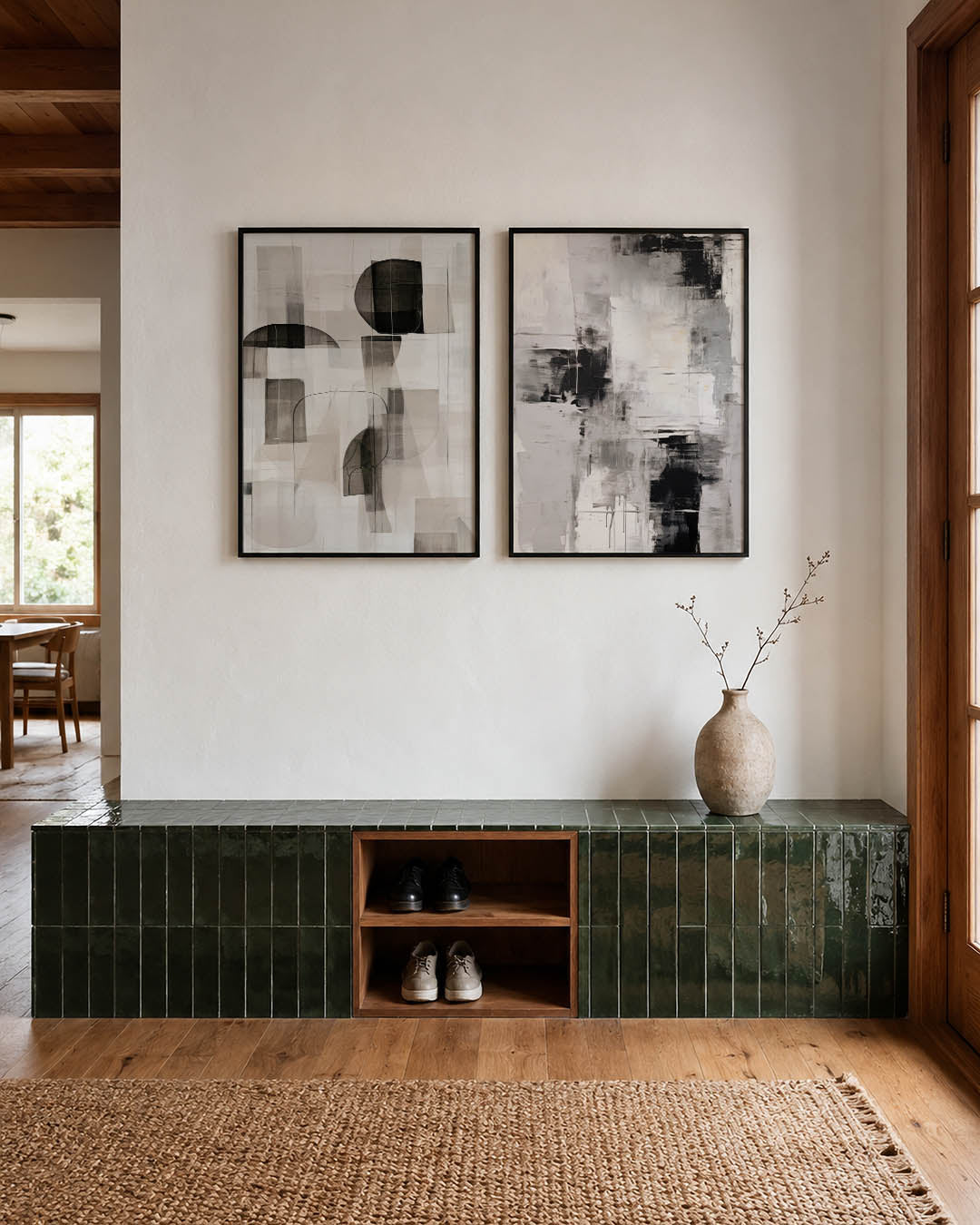 Vorm en schaduw Posterset
