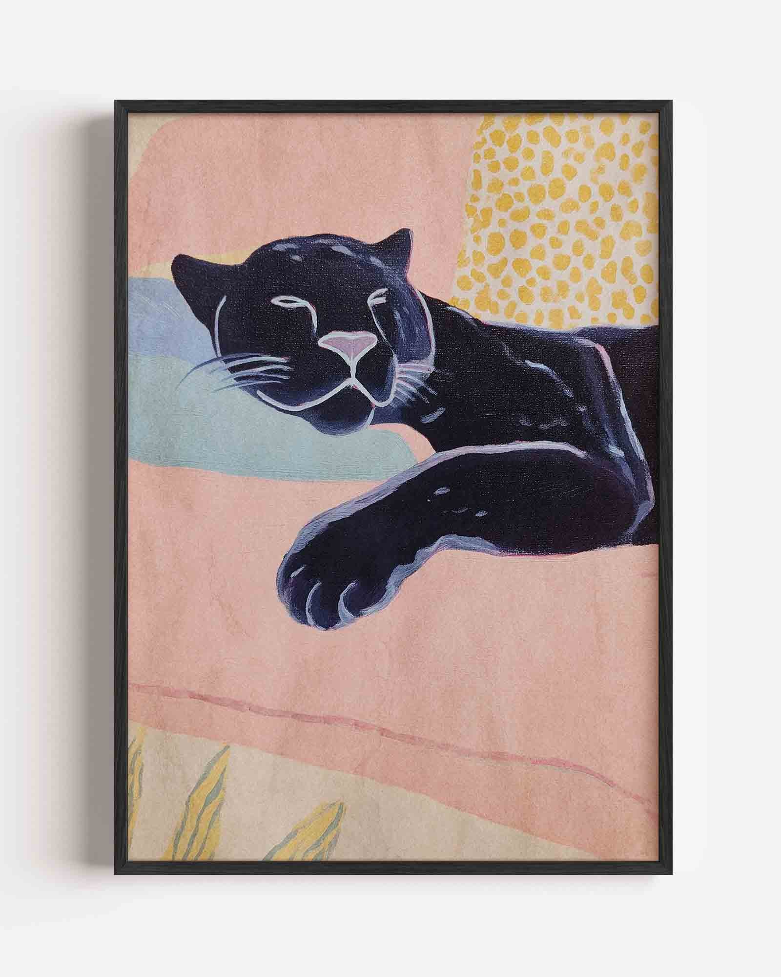 Zwarte panter Poster