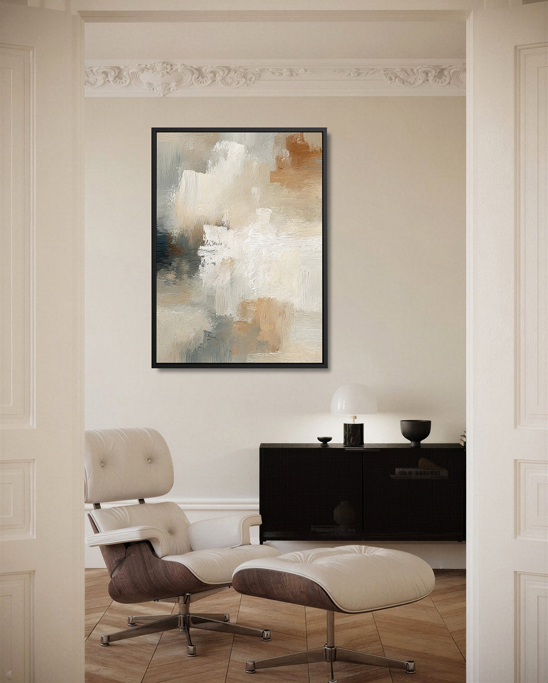 Zachte kleuren harmonie Kunstwerk