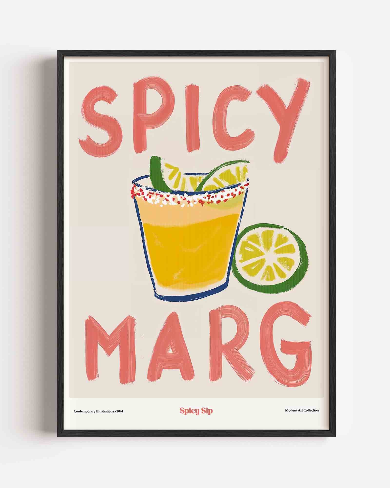 Spicy marg Poster