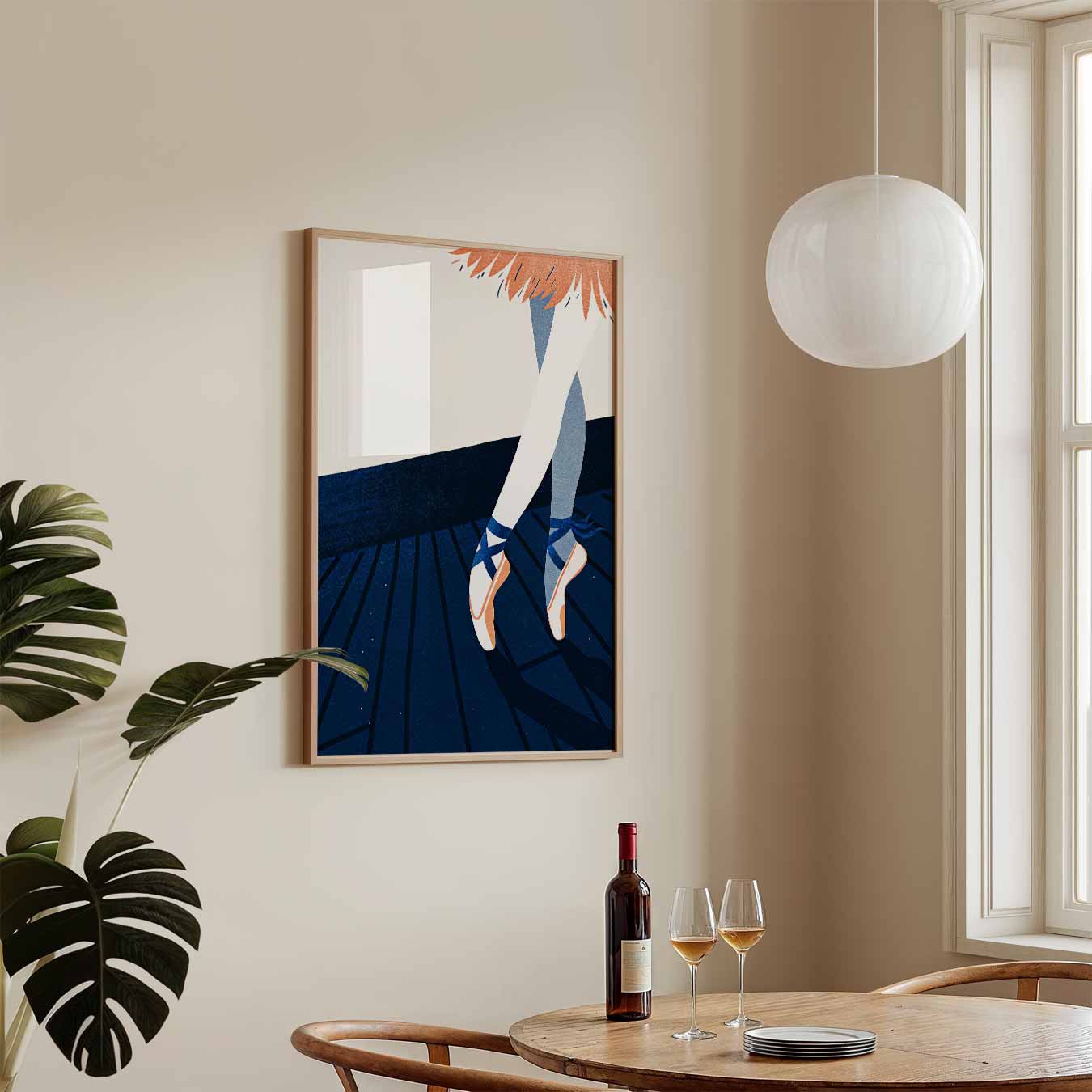 Ballerina Dans Poster-WallArtistic