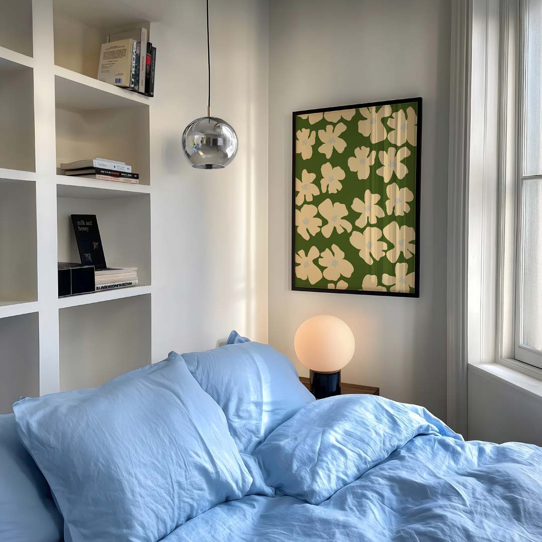 Bloemrijke Elegantie Poster-WallArtistic