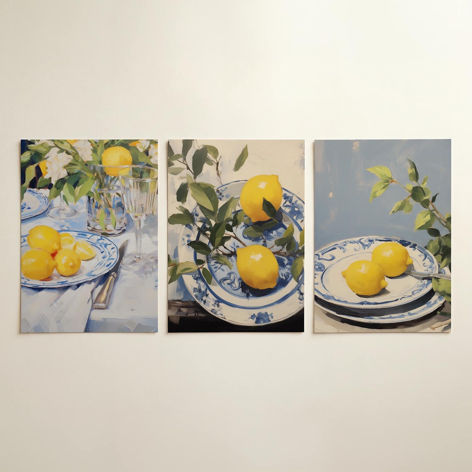 Citroen en glas Posterset