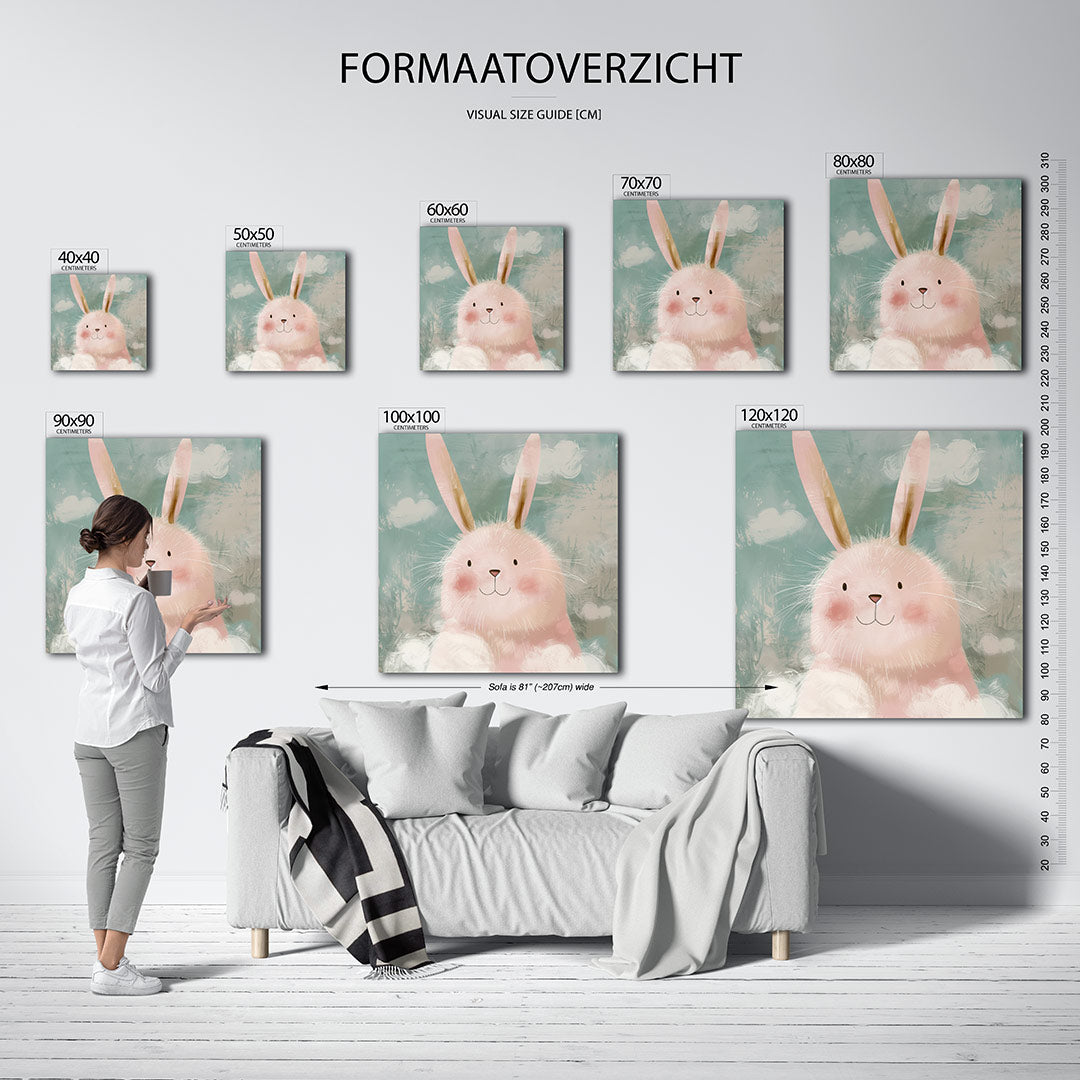 Dromerige illustratie Kunstwerk