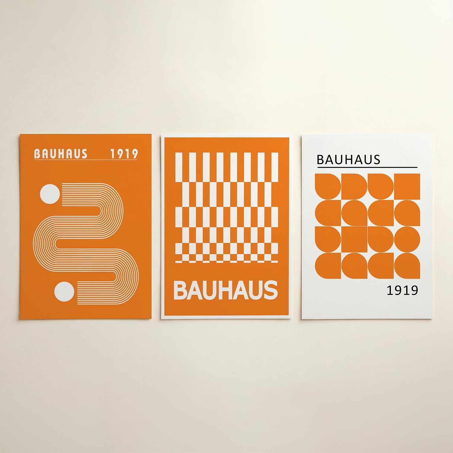 Lijnen en kleurvlakken Posterset