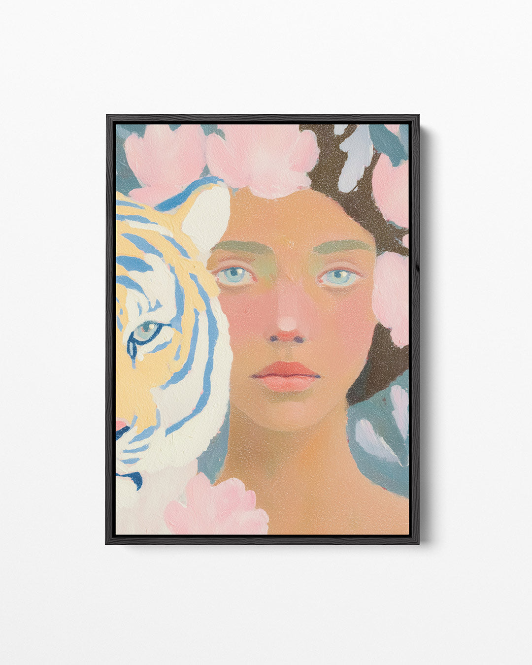 Dromerige portret harmonie Kunstwerk