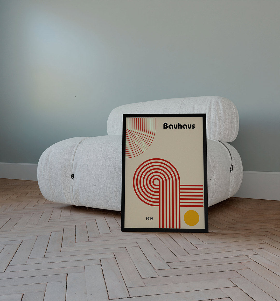 Lijnen en vormen Poster
