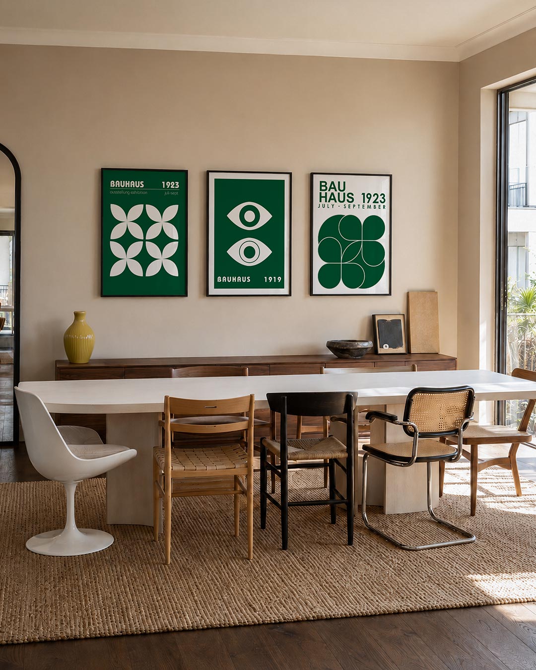 Vormen en vlakken Posterset