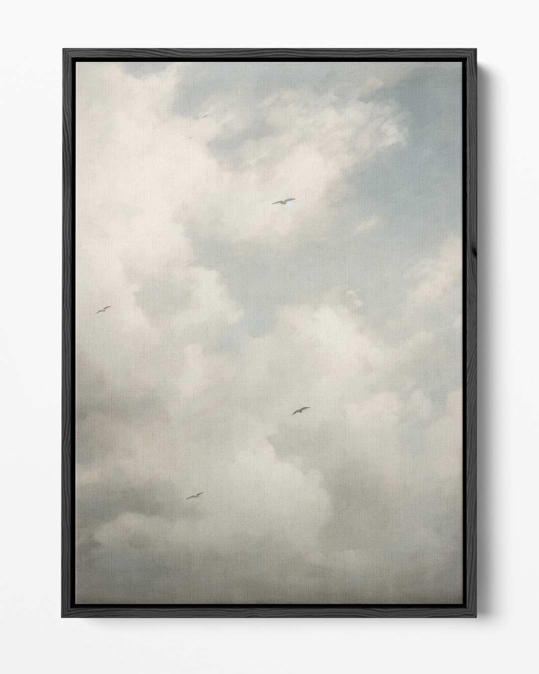 Wolkenpracht met Vogels Kunstwerk-canvas-dibond-plexiglas-wanddecoratie-WallArtistic
