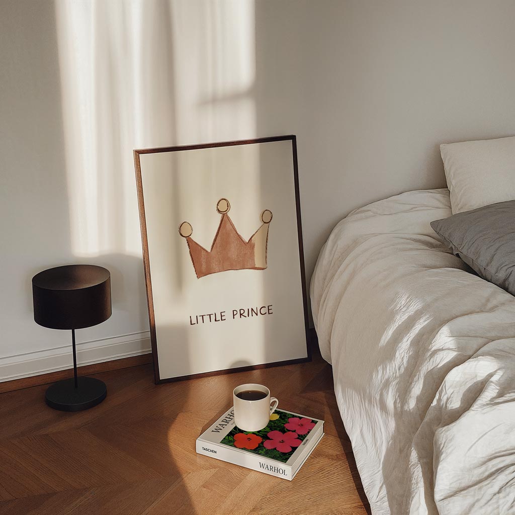 Little Prince Kroon Poster-WallArtistic