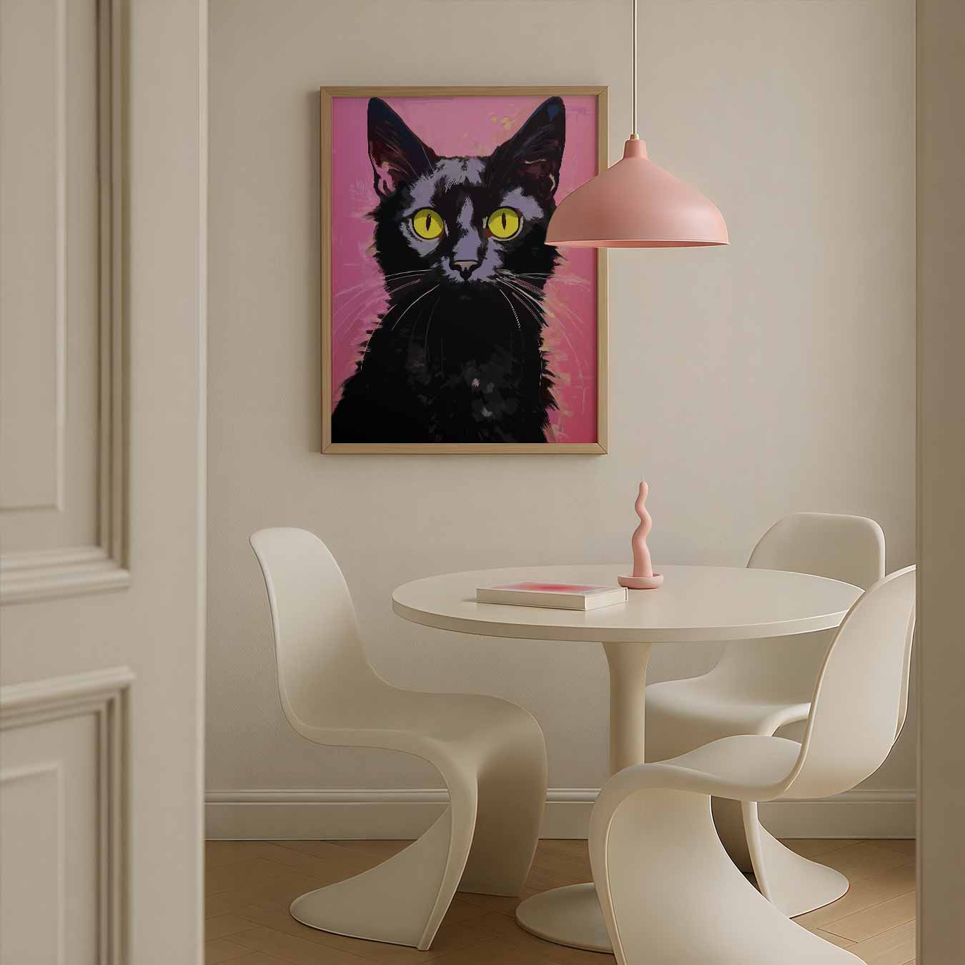Stijlvolle Kattenposter-WallArtistic