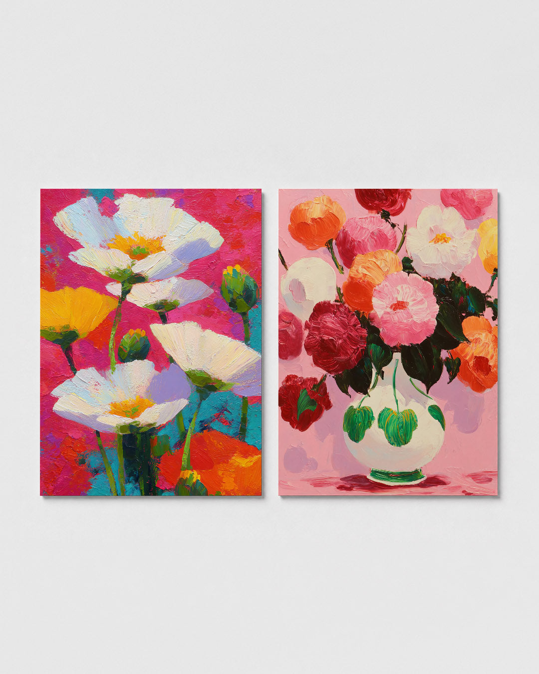 Bloemrijke kleurenpracht Posterset
