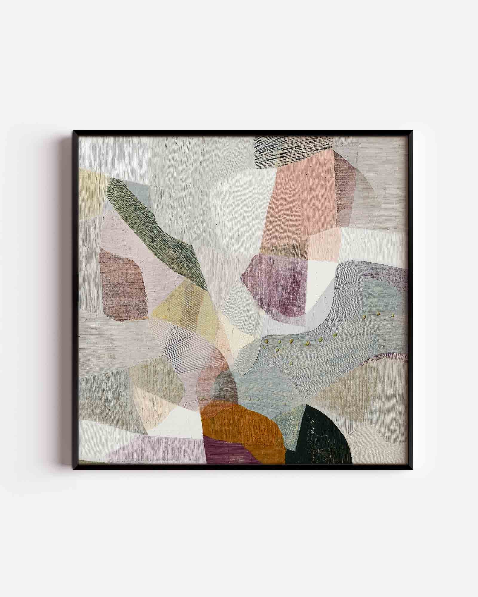 Abstracte vormen Poster