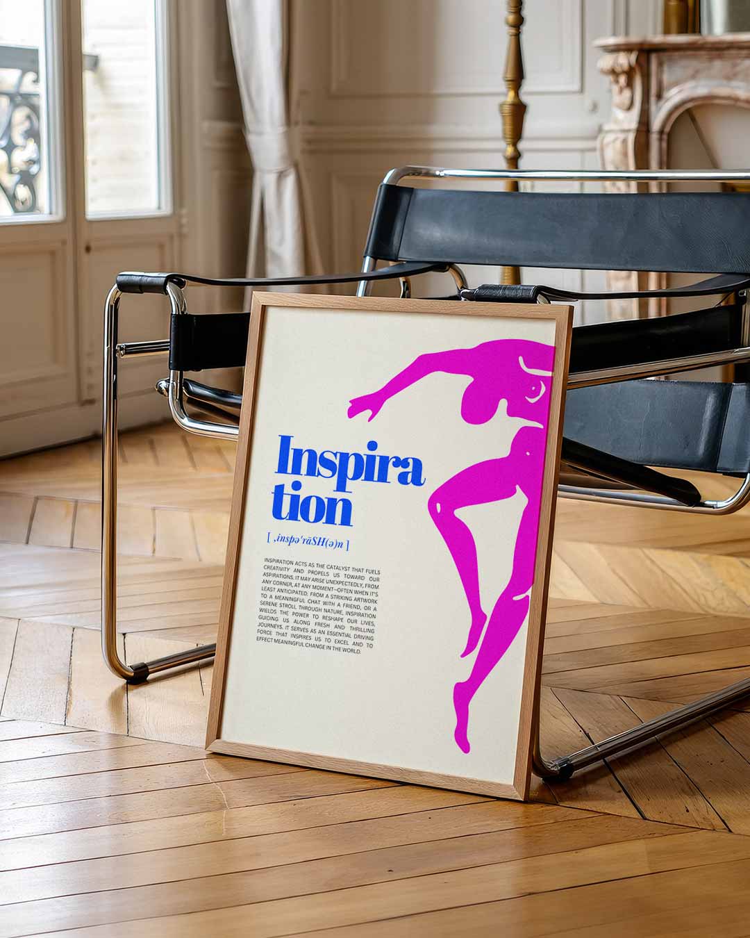 Inspiratie in Beweging Poster-WallArtistic