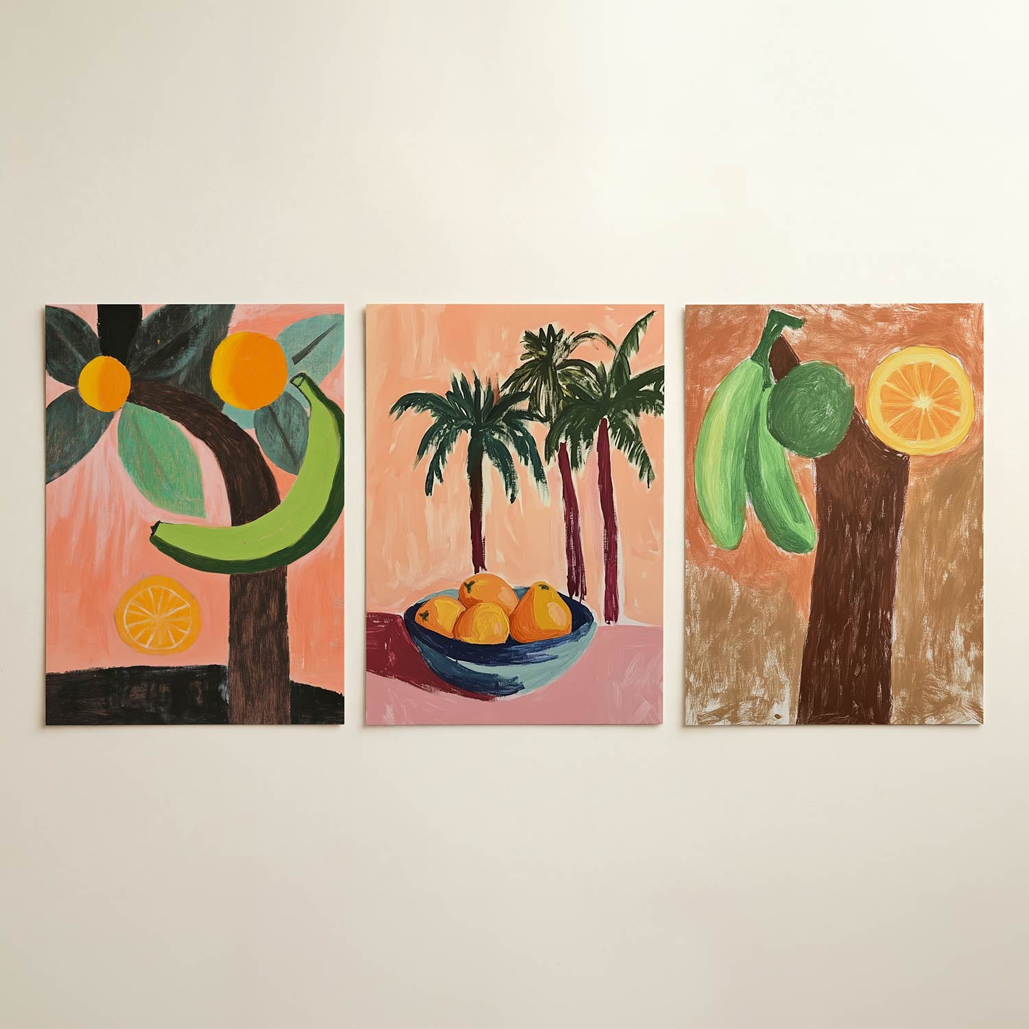 Fruitige vormen Posterset
