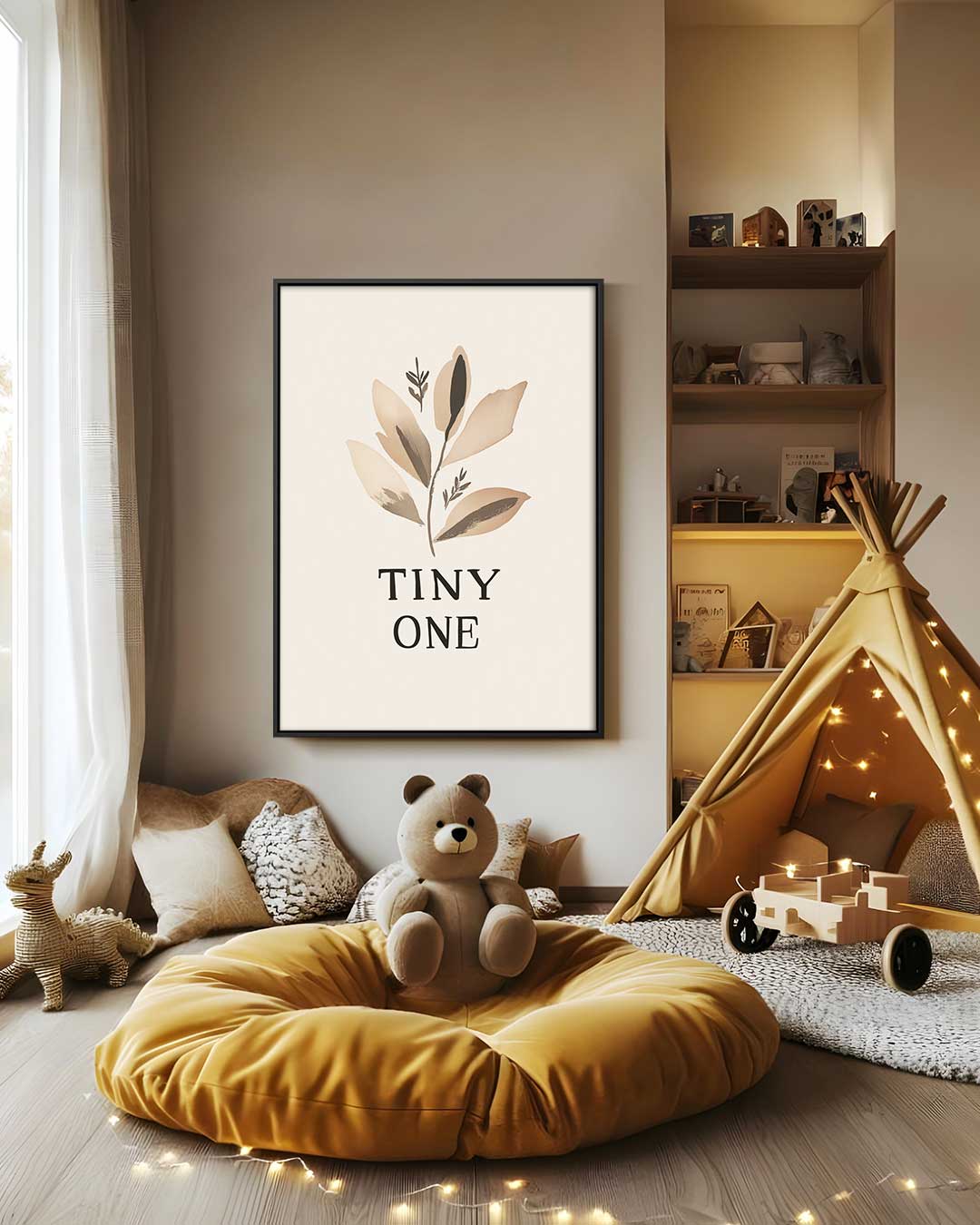 Natuurlijke Vibes Poster Kunstwerk-canvas-dibond-plexiglas-wanddecoratie-WallArtistic