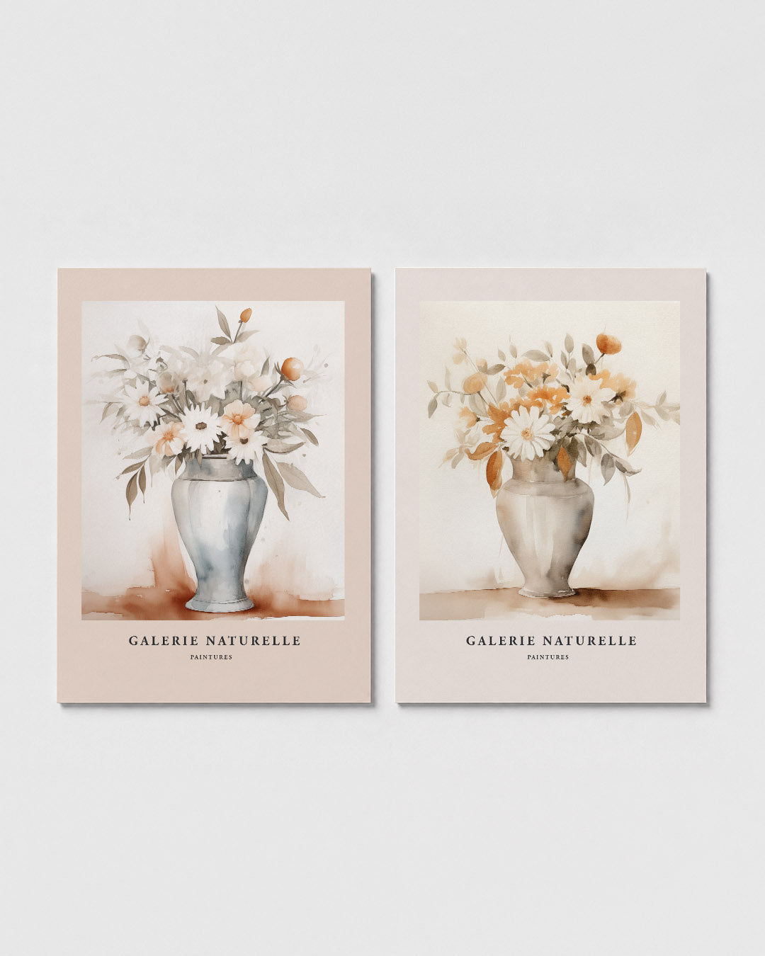 Bloemrijke vaas Posterset