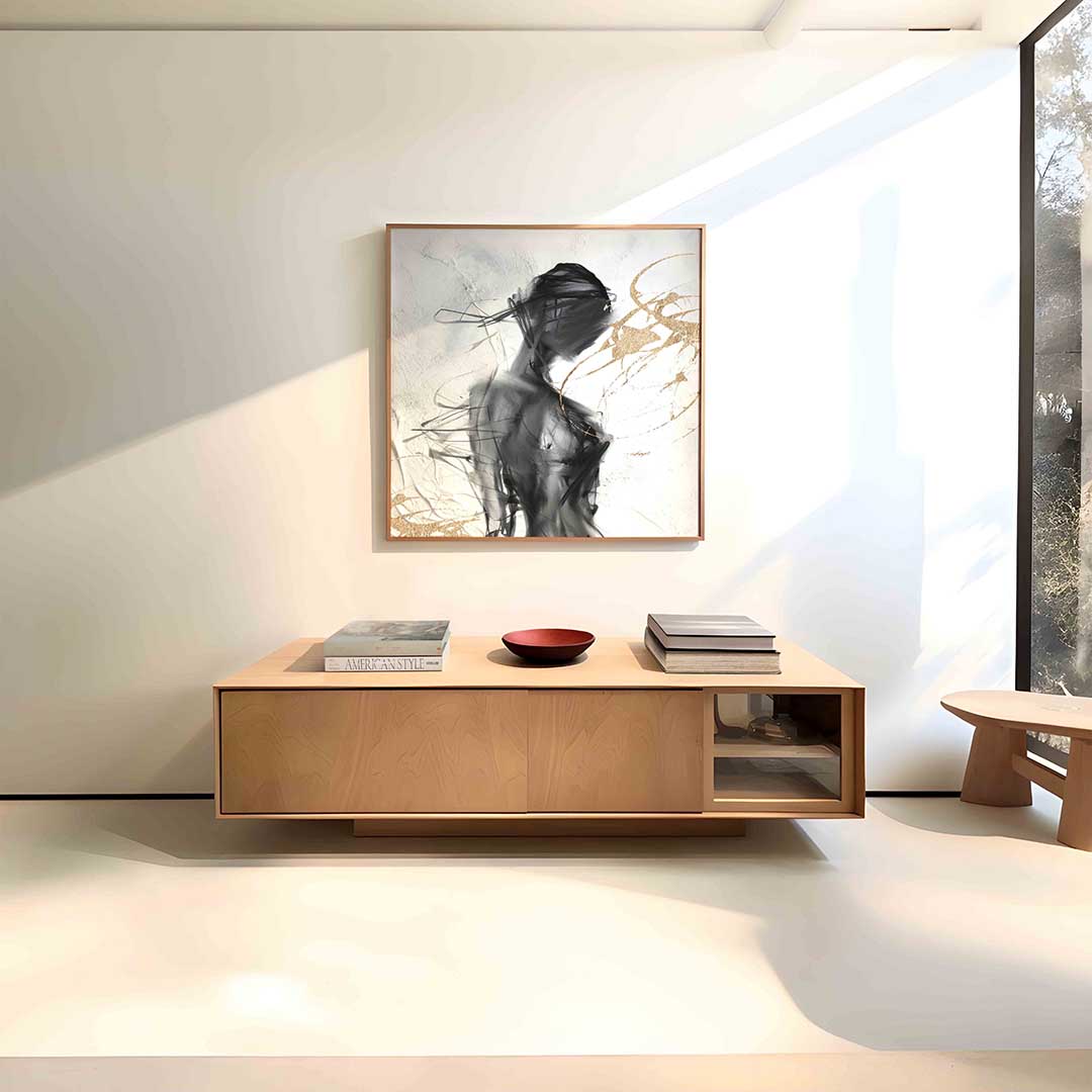Abstracte figuur Poster