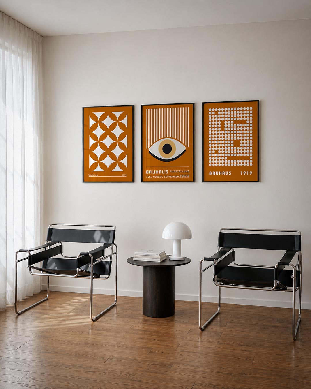Vormritme en kleur Posterset