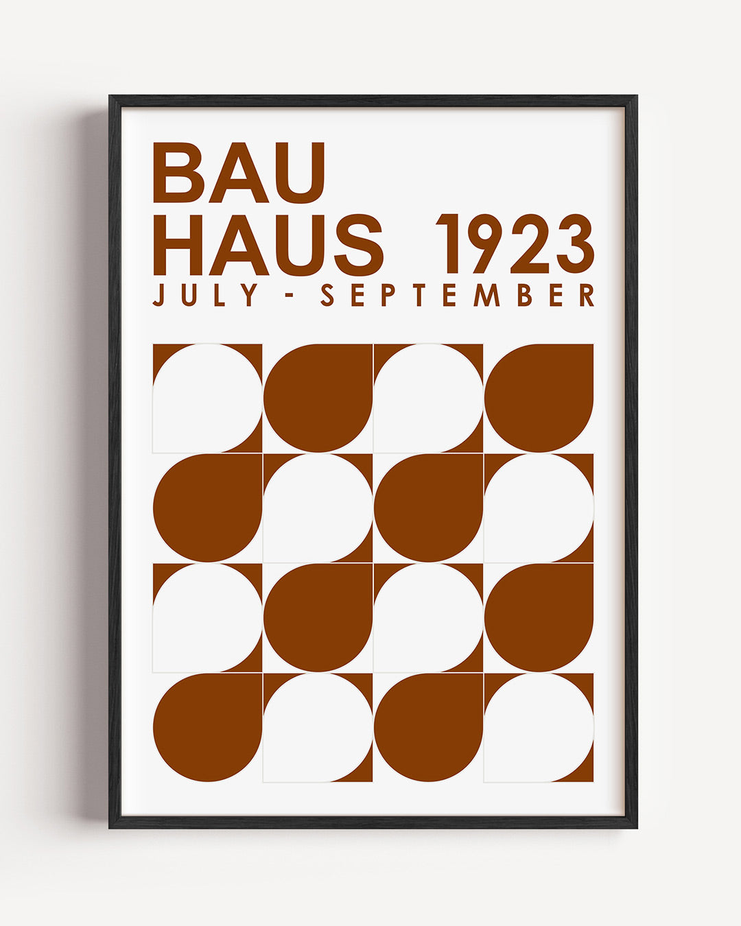 Vormen en vlakken Poster
