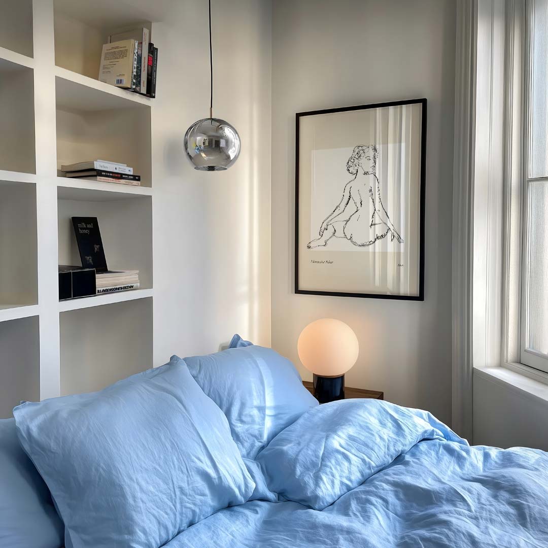 Minimalistische Kunstschets Poster-WallArtistic