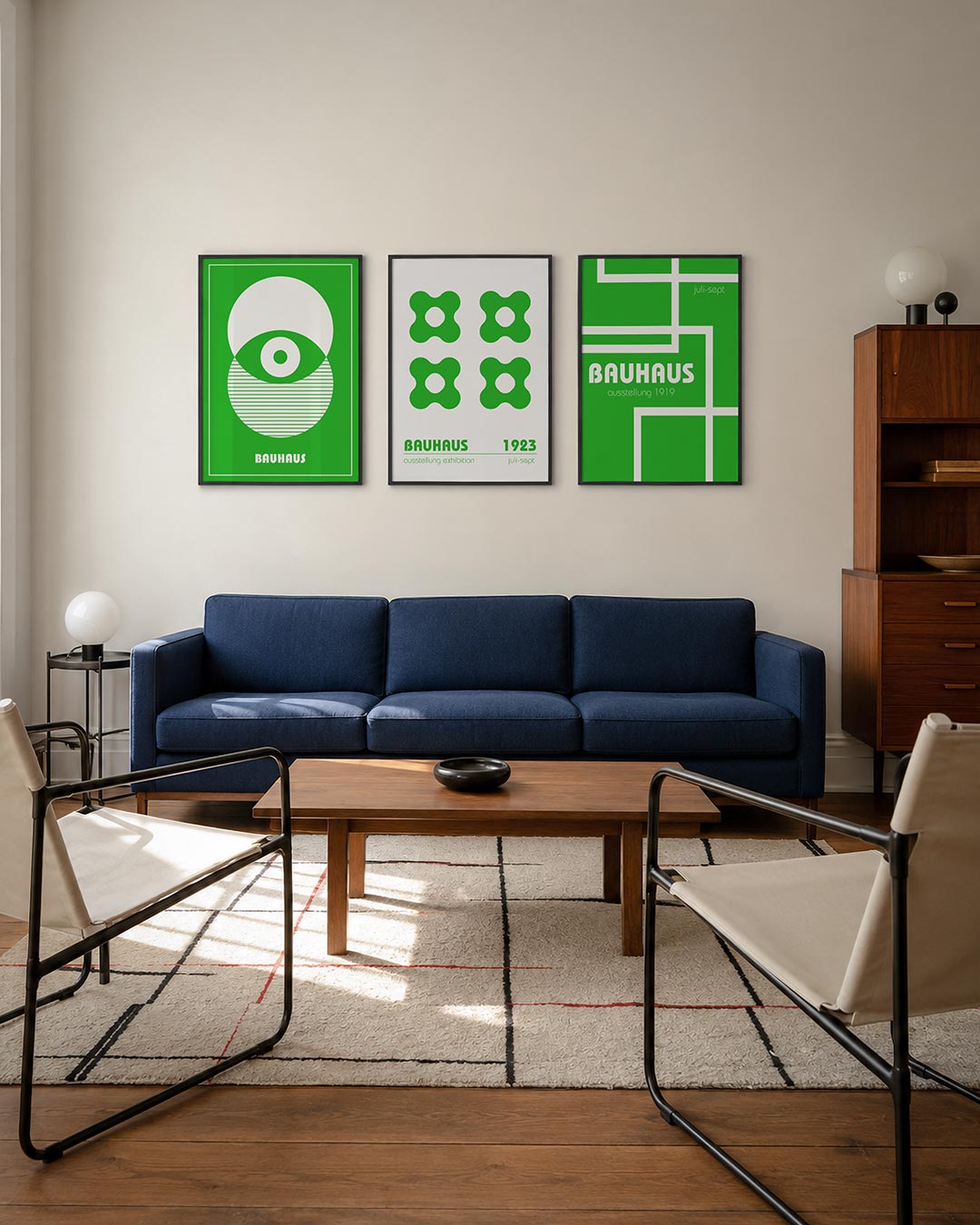 Cirkel en strepen Posterset