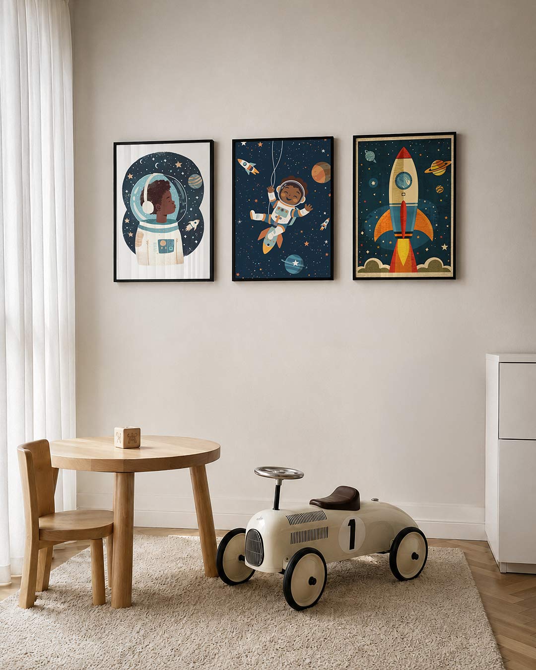 Sterren en ruimte Posterset