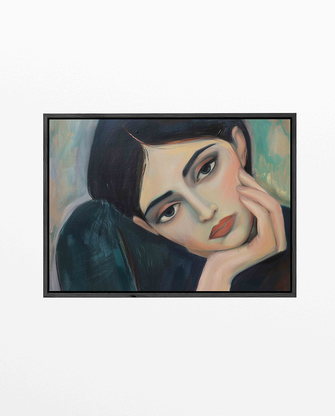 Dromerige blik Kunstwerk