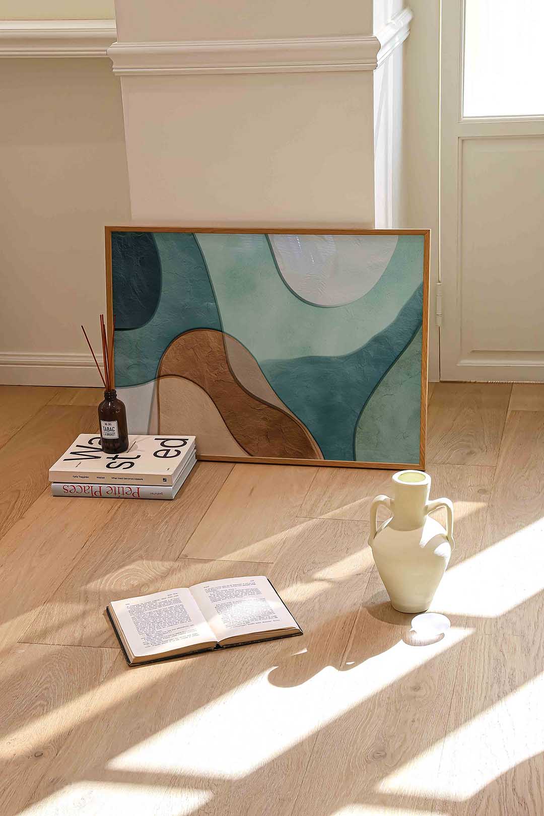 Abstracte vormen Poster