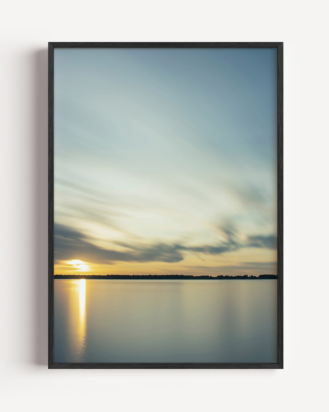Rustige zonsondergang Poster