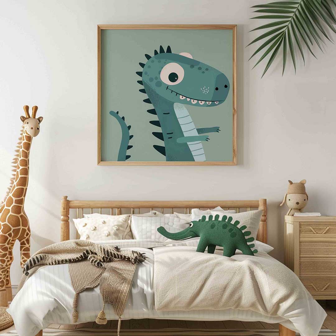 Dinosaurus illustratie Poster