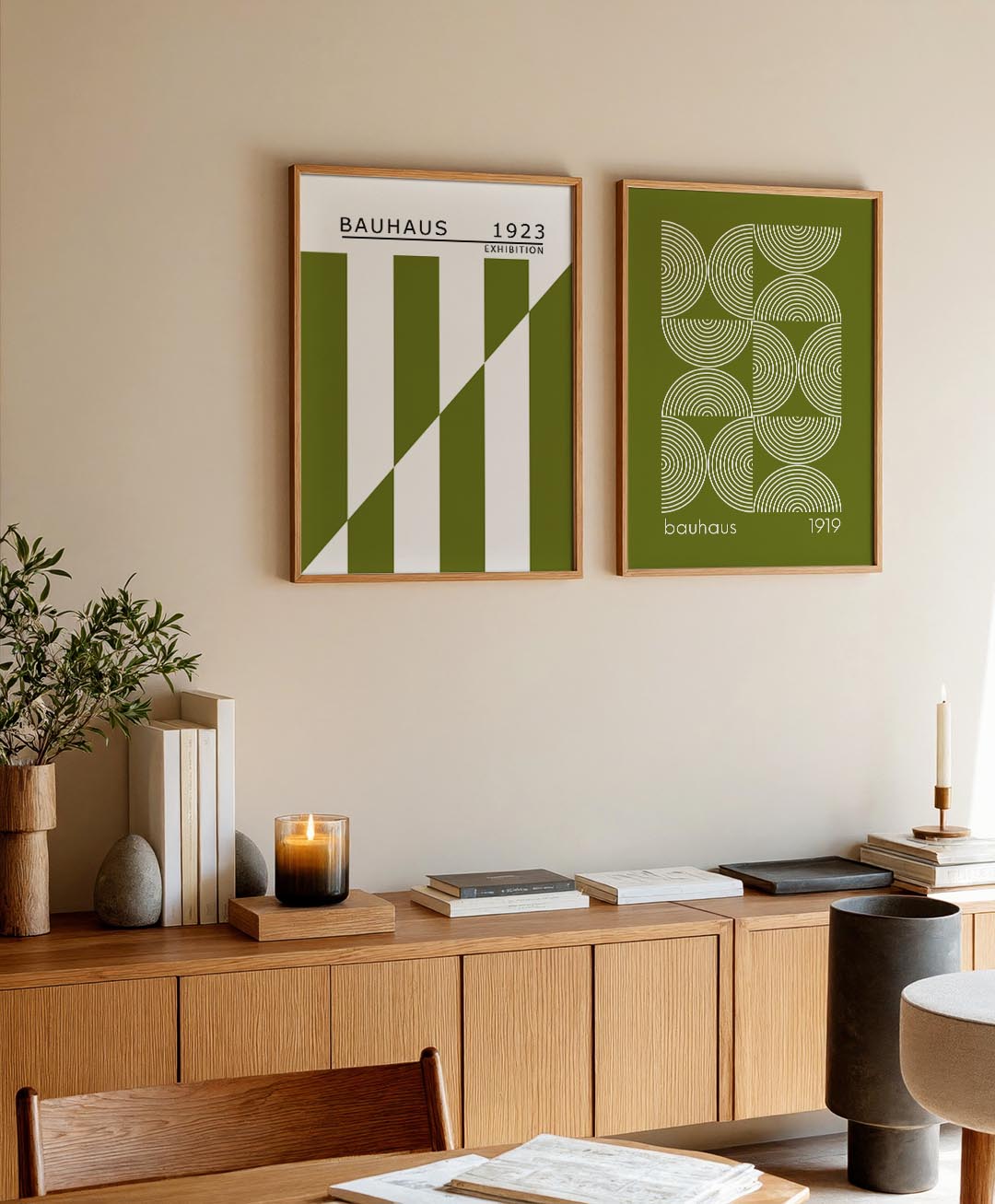 Lijnen en vlakken Posterset