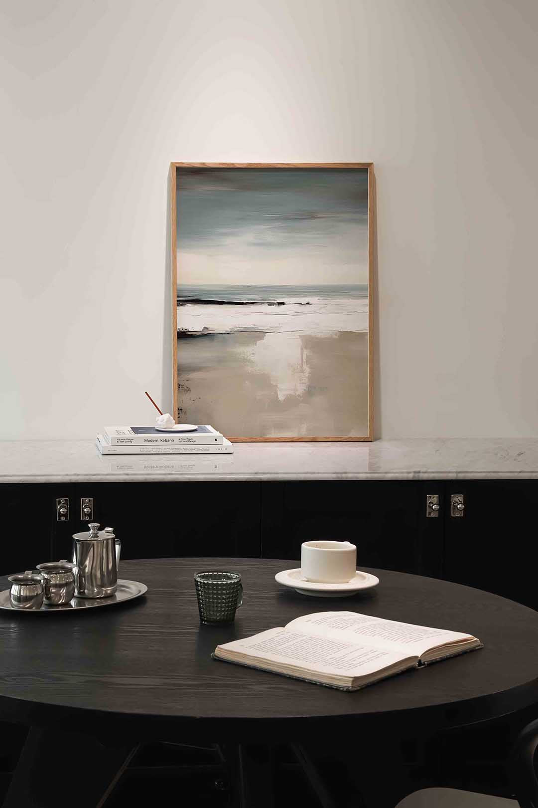 Strand en zee Poster