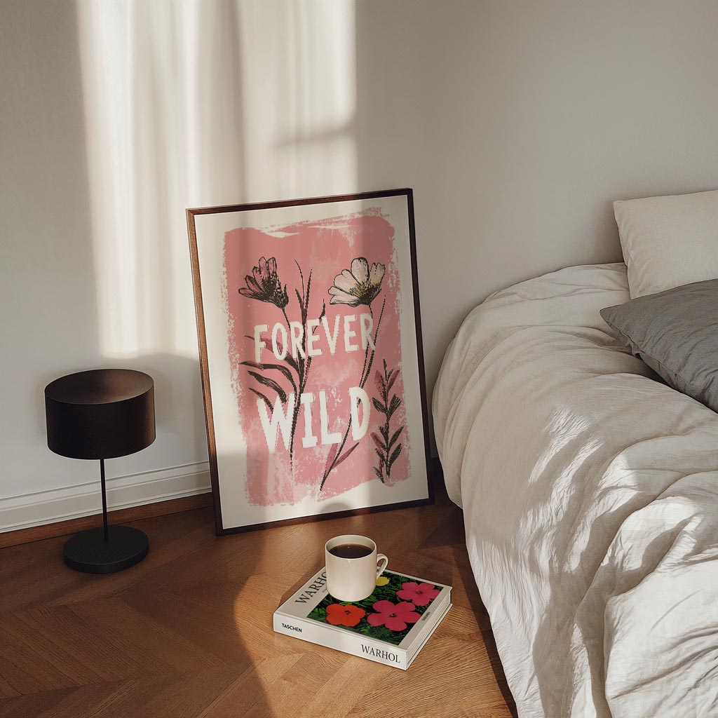 Forever Wild Bloemenposter-WallArtistic