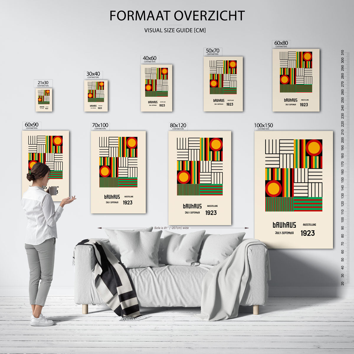 Vorm en kleur Poster