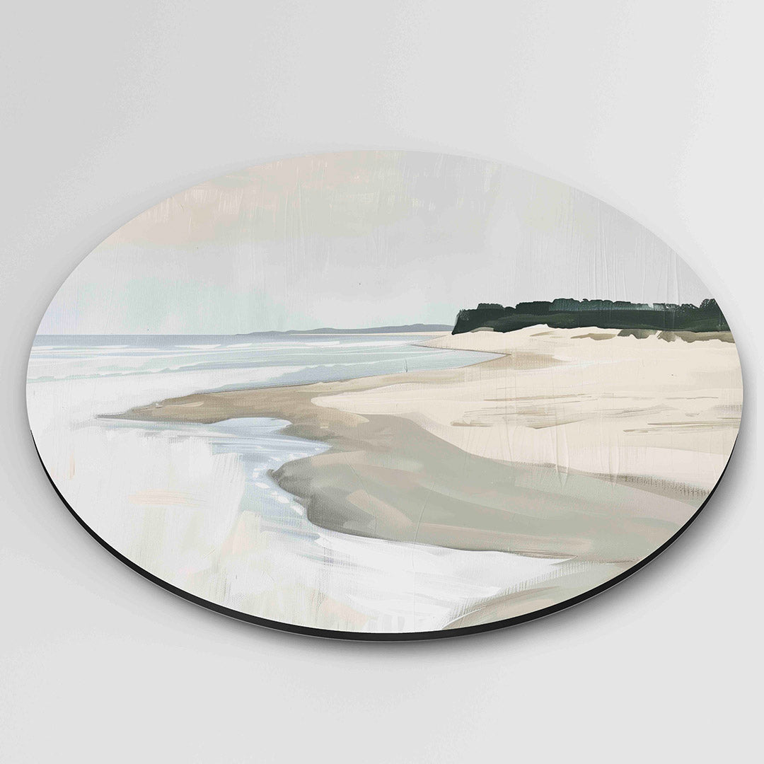 Strand en zee Muurcirkel