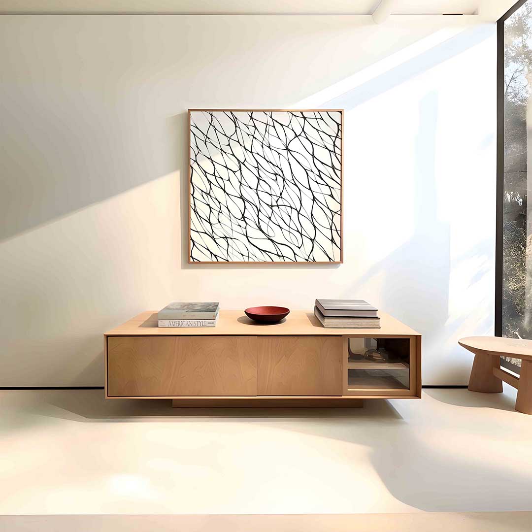 Abstracte lijnen Poster