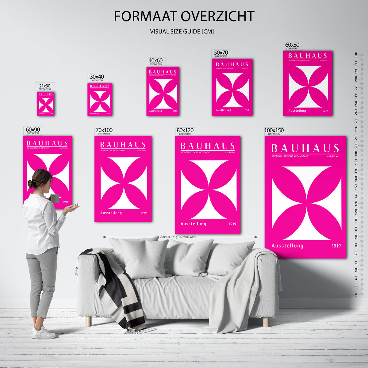Vorm en kleur Poster