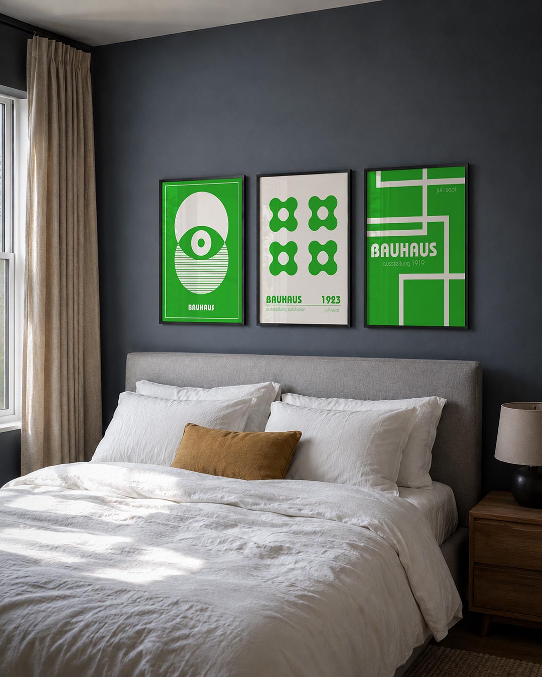 Cirkel en strepen Posterset